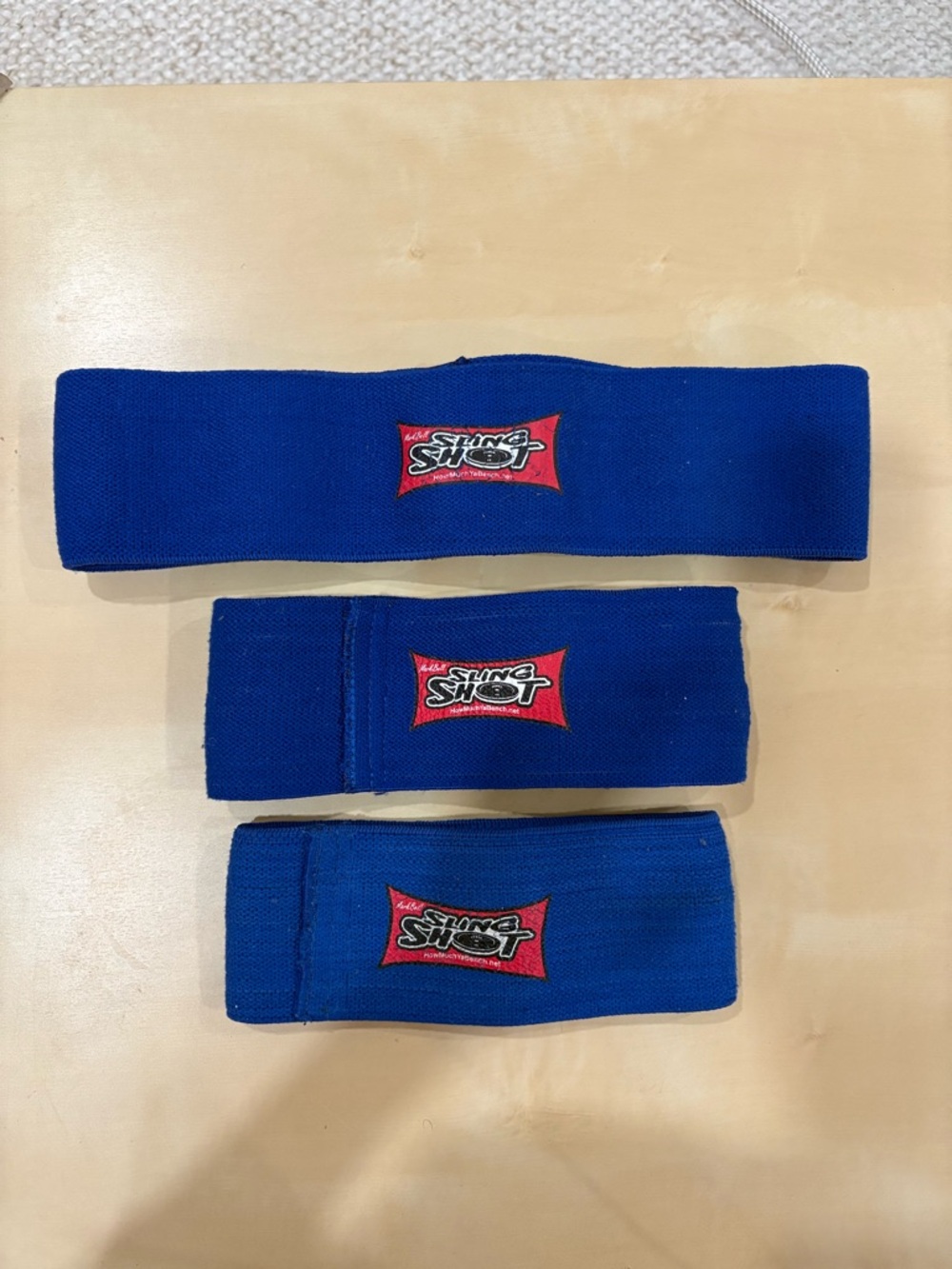 Slingshot Blue Straps (3-Piece)